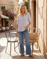 Prepair bluse Esther blouse m. prikker lyseblå