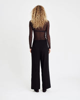 Hype The Detail Mesh Blouse 3-300-14-89 Col. Brun