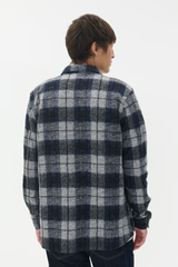 Matinique overshirt Pelton 30208636 grå/navy