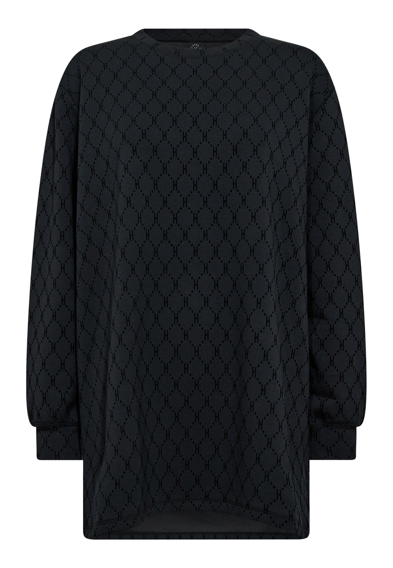 Hype The Detail Sæt i Sort m. mønster