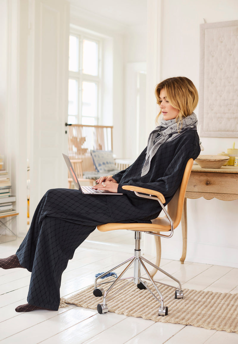 Hype The Detail Sæt i Sort m. mønster