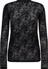 Hype The Detail Lace Blouse 3-852-14-9 Col. Sort