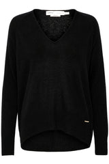 InWear Lukka V-Neck Pullover Premium 30104240 Col. 10050 Sort