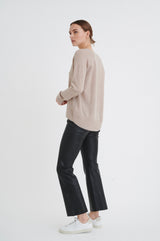 Inwear strik Lukka V-neck 30104240 Col. sand