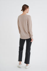 Inwear strik Lukka V-neck 30104240 Col. sand