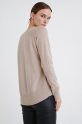 Inwear strik Lukka V-neck 30104240 Col. sand