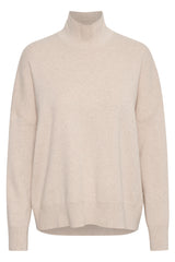 In Wear Strik TenleylW Turtelneck Sand