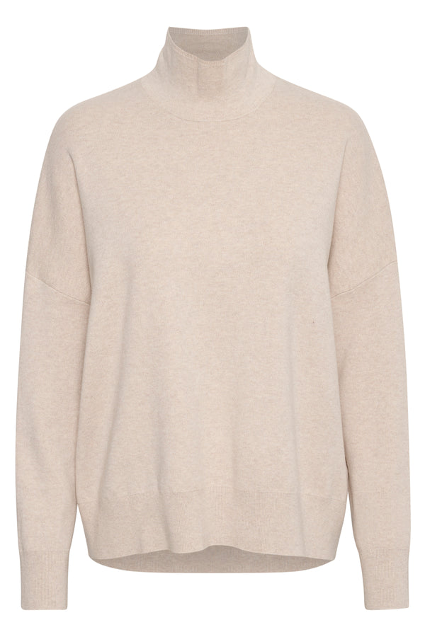 In Wear Strik TenleylW Turtelneck Sand