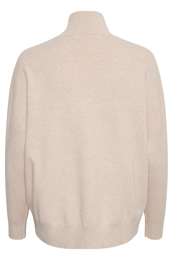 In Wear Strik TenleylW Turtelneck Sand