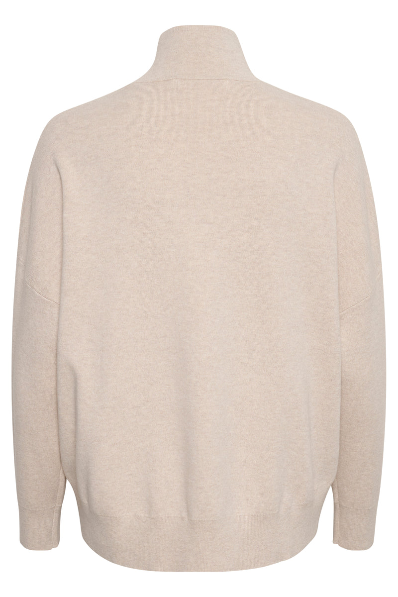 In Wear Strik TenleylW Turtelneck Sand