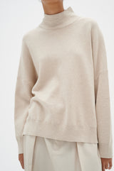 In Wear Strik TenleylW Turtelneck Sand
