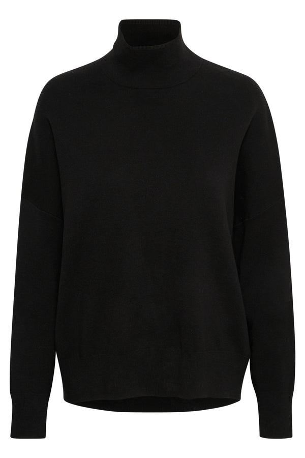 In Wear Strik TenleylW Turtelneck Sort