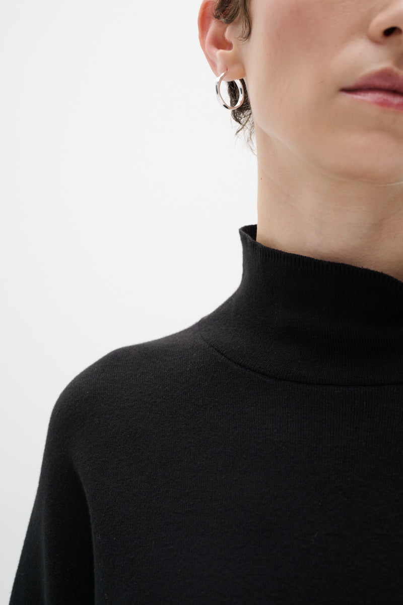 In Wear Strik TenleylW Turtelneck Sort