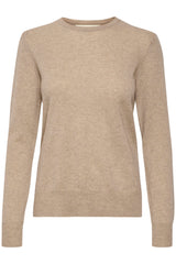 InWear Strik LukkalW Crew-Neck 30107629 Sand