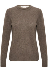 InWear LukkaIW Crew-neck Pullover 30107629 ColBrun