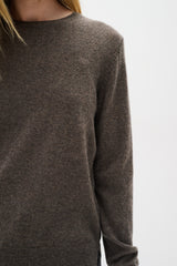 InWear LukkaIW Crew-neck Pullover 30107629 ColBrun