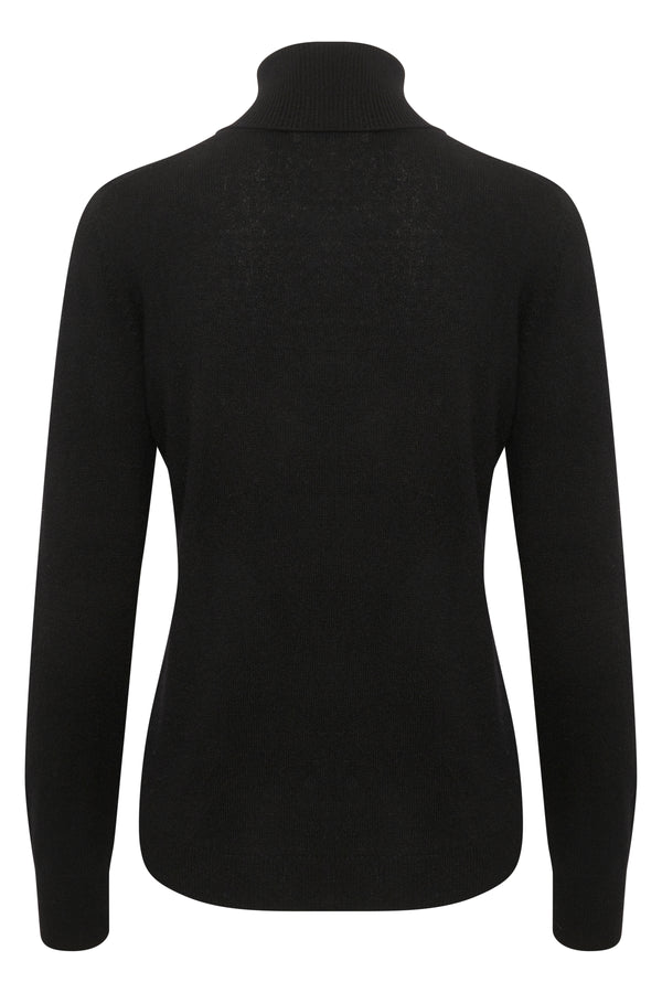 InWear Strik LukkaIW Rollneck 30108211 sort