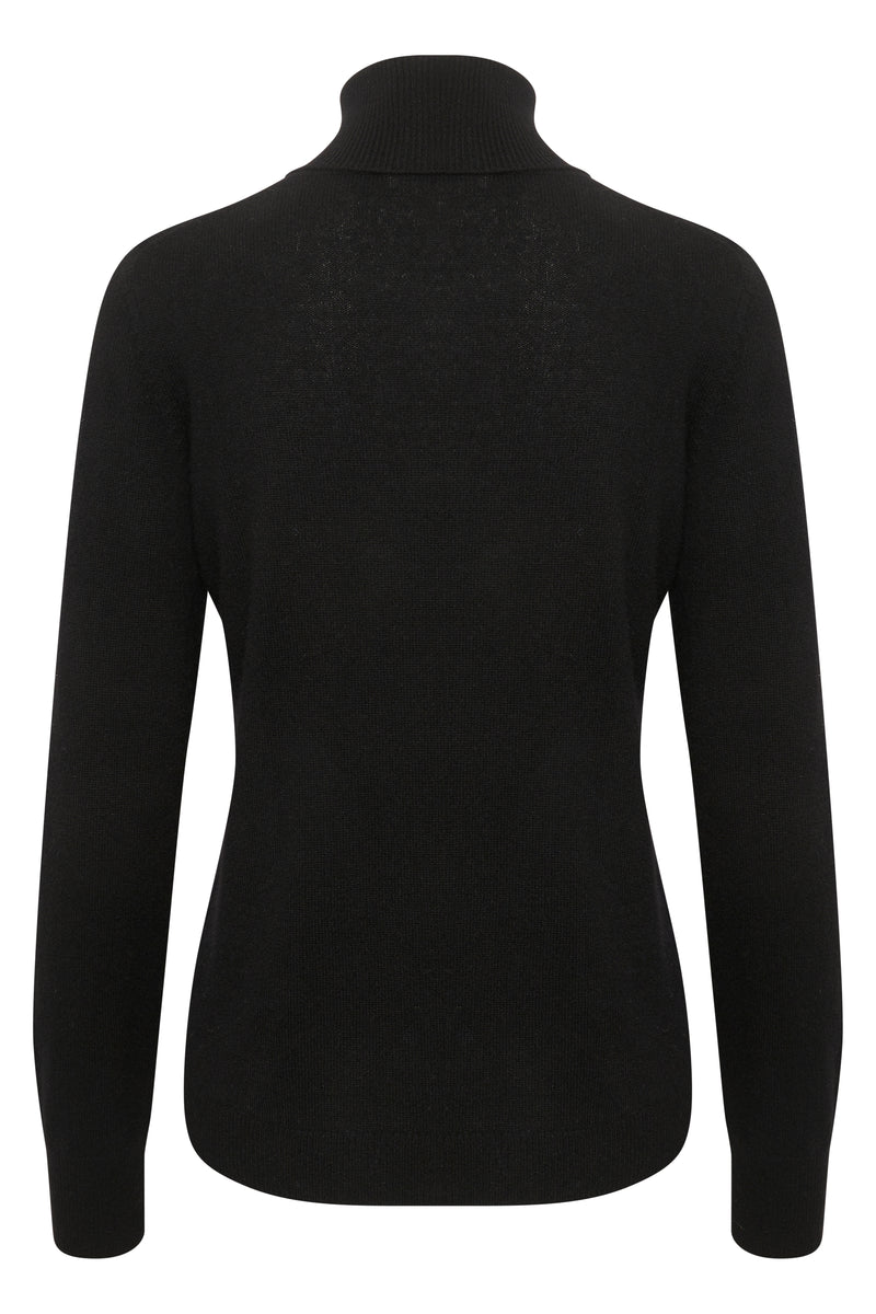 InWear Strik LukkaIW Rollneck 30108211 sort