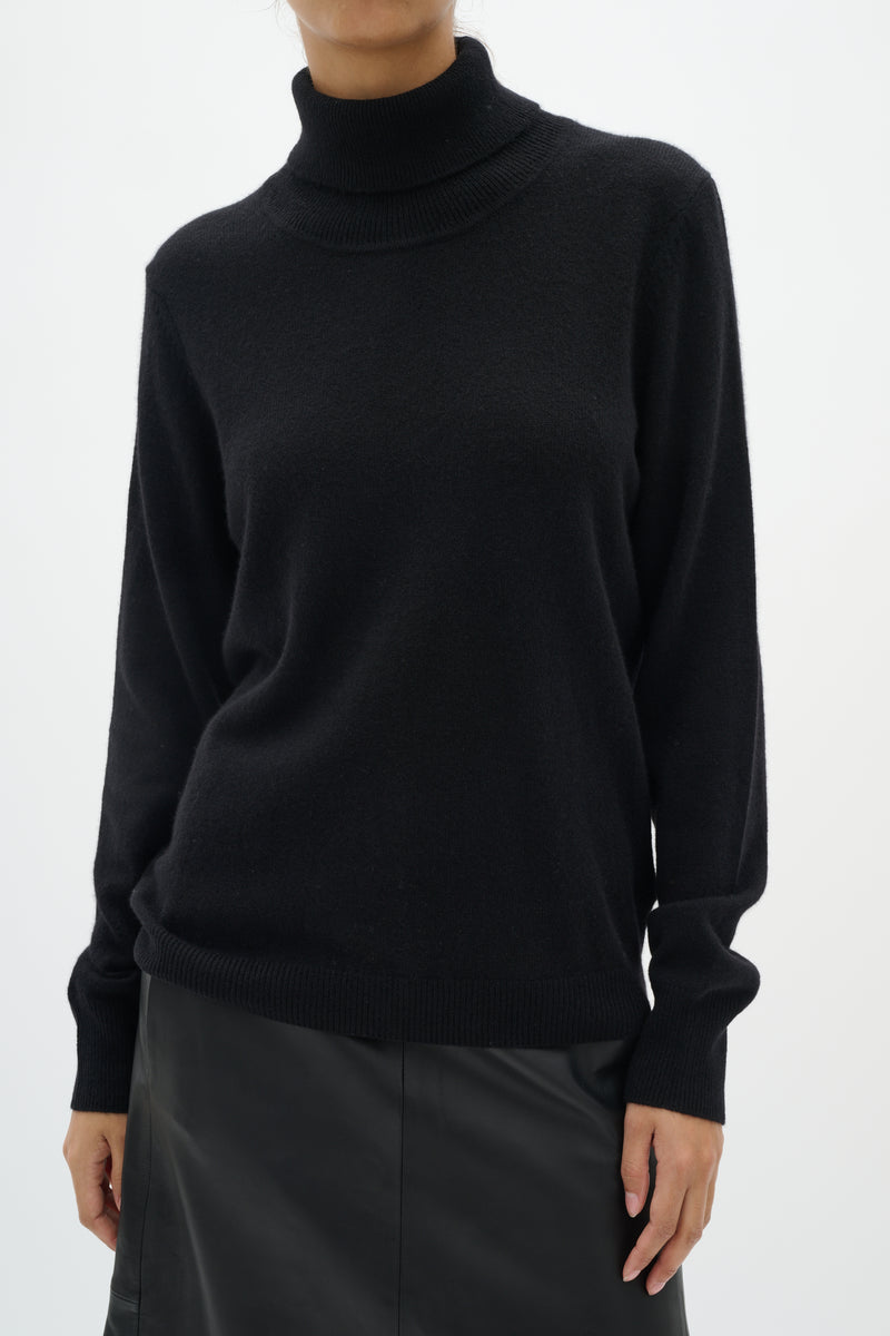 InWear Strik LukkaIW Rollneck 30108211 sort