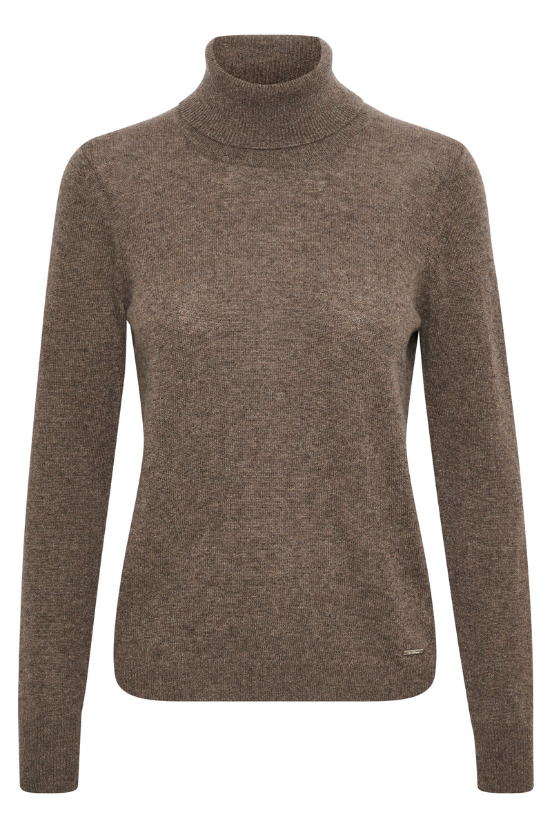 InWear Strik LukkaIW Rollneck 30108211 Brun