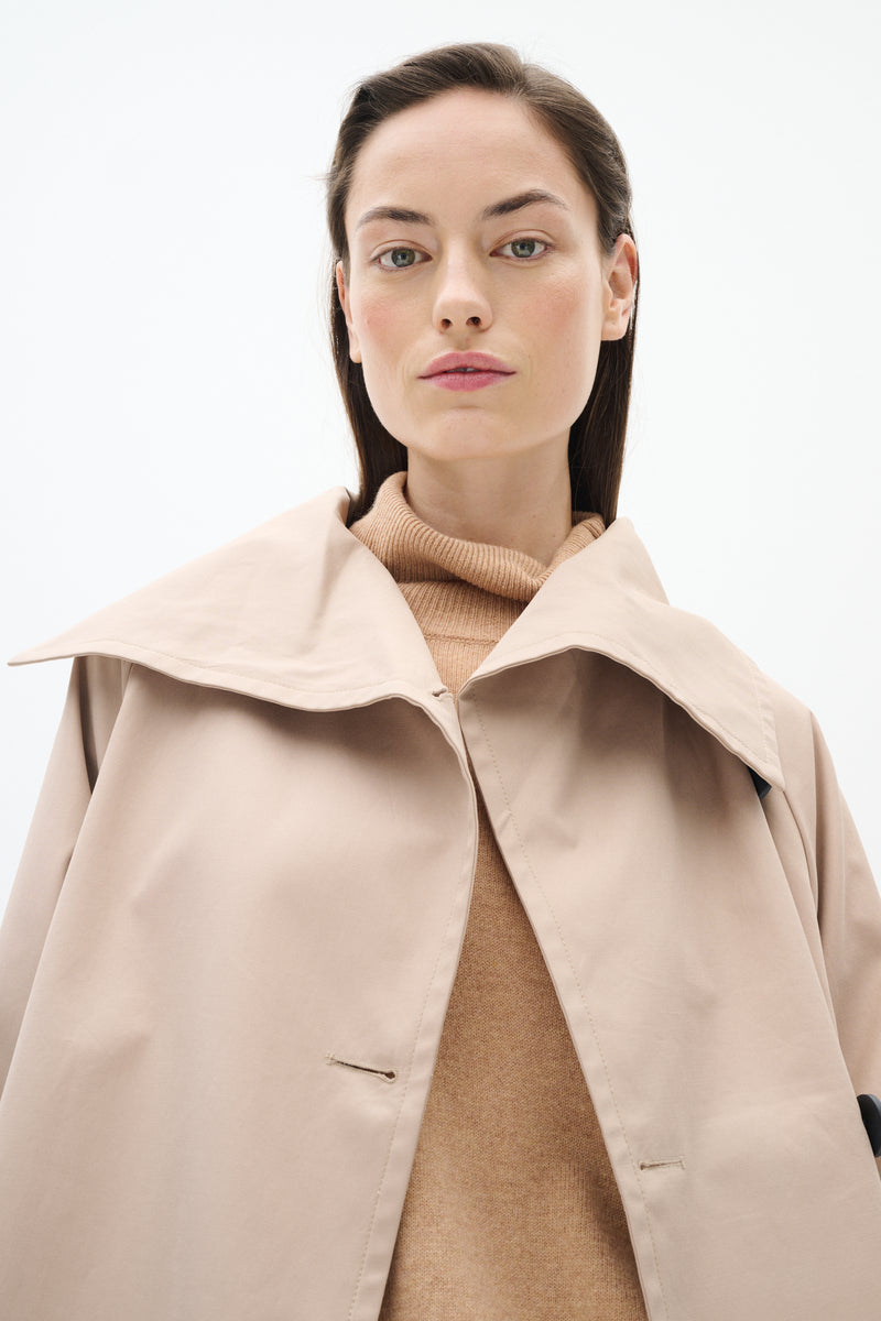Inwear MazielW Perry Short Coat 30109945 Col. Sand