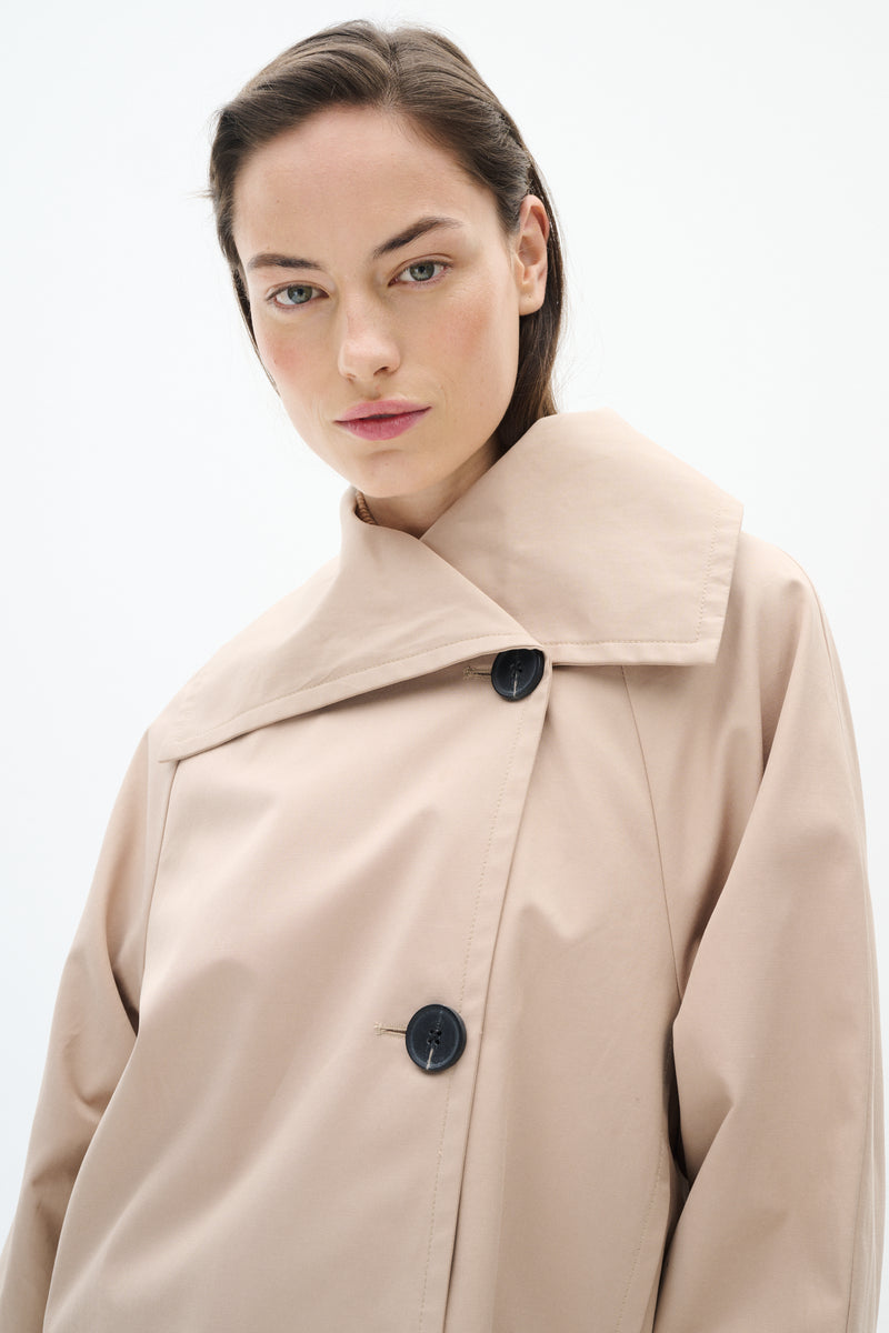 Inwear MazielW Perry Short Coat 30109945 Col. Sand