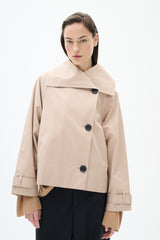 Inwear MazielW Perry Short Coat 30109945 Col. Sand