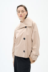 Inwear MazielW Perry Short Coat 30109945 Col. Sand