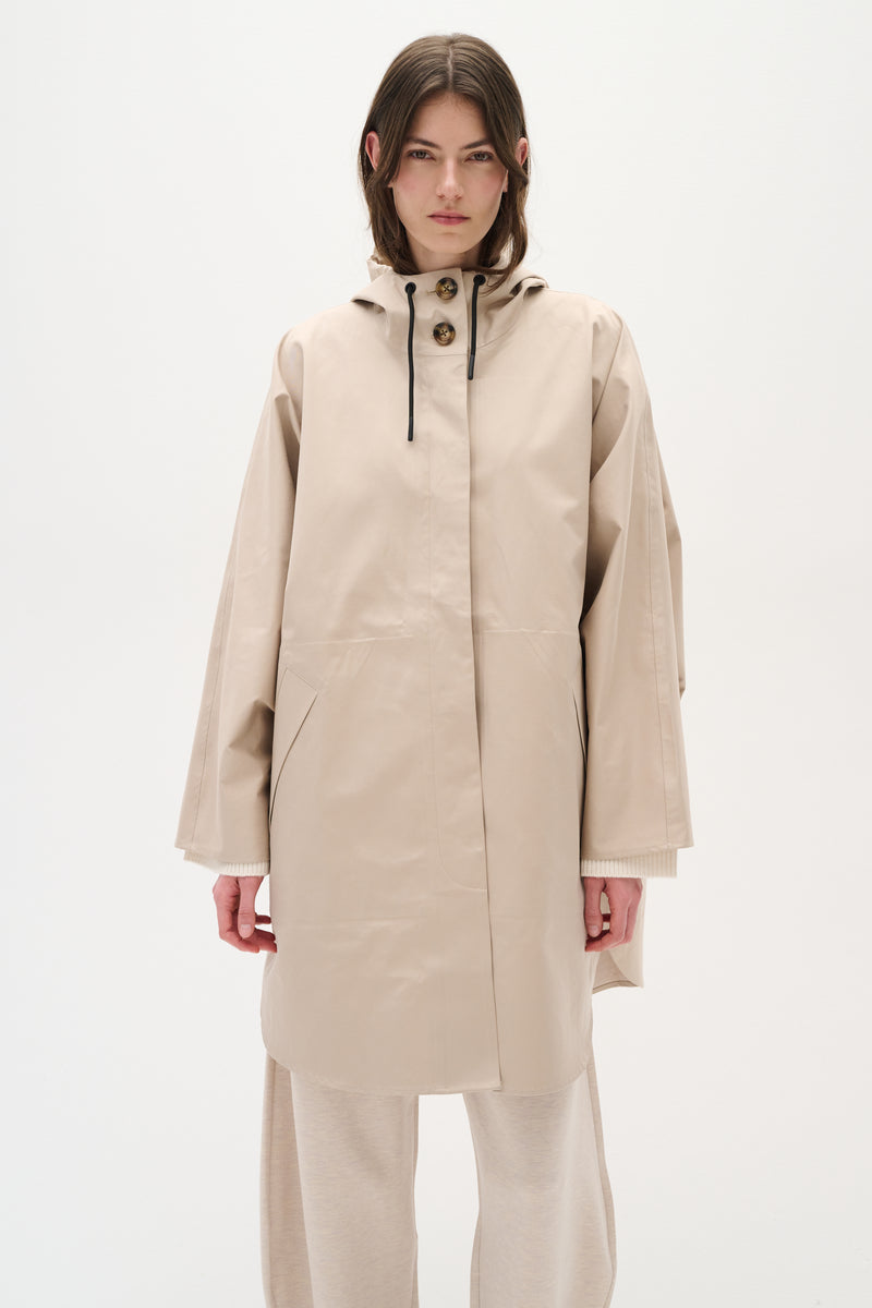 InWear MylahIW Waterproof Cape 30109948 Col. Sand