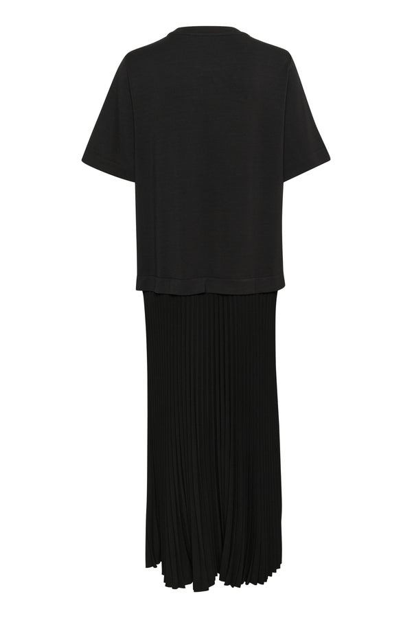 InWear Kjole LaicentlW Vincent Plisse 30110003Sort
