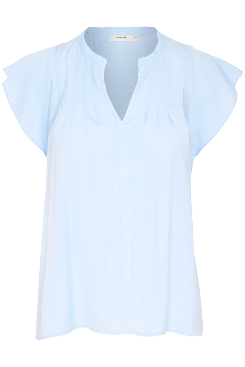InWear CidenzalW Top 30110265 Col. Lyseblå 154031