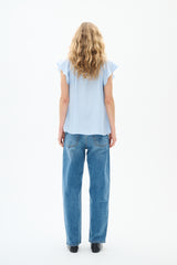 InWear CidenzalW Top 30110265 Col. Lyseblå 154031