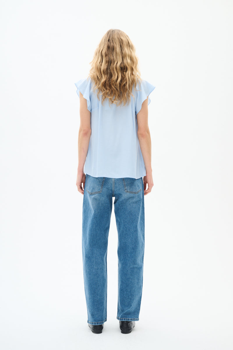 InWear CidenzalW Top 30110265 Col. Lyseblå 154031