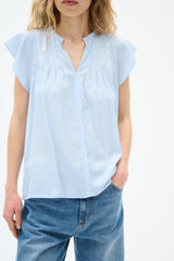 InWear CidenzalW Top 30110265 Col. Lyseblå 154031