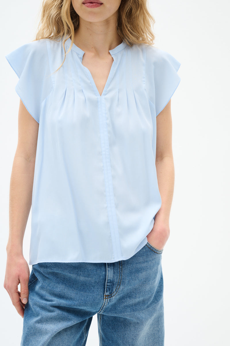 InWear CidenzalW Top 30110265 Col. Lyseblå 154031