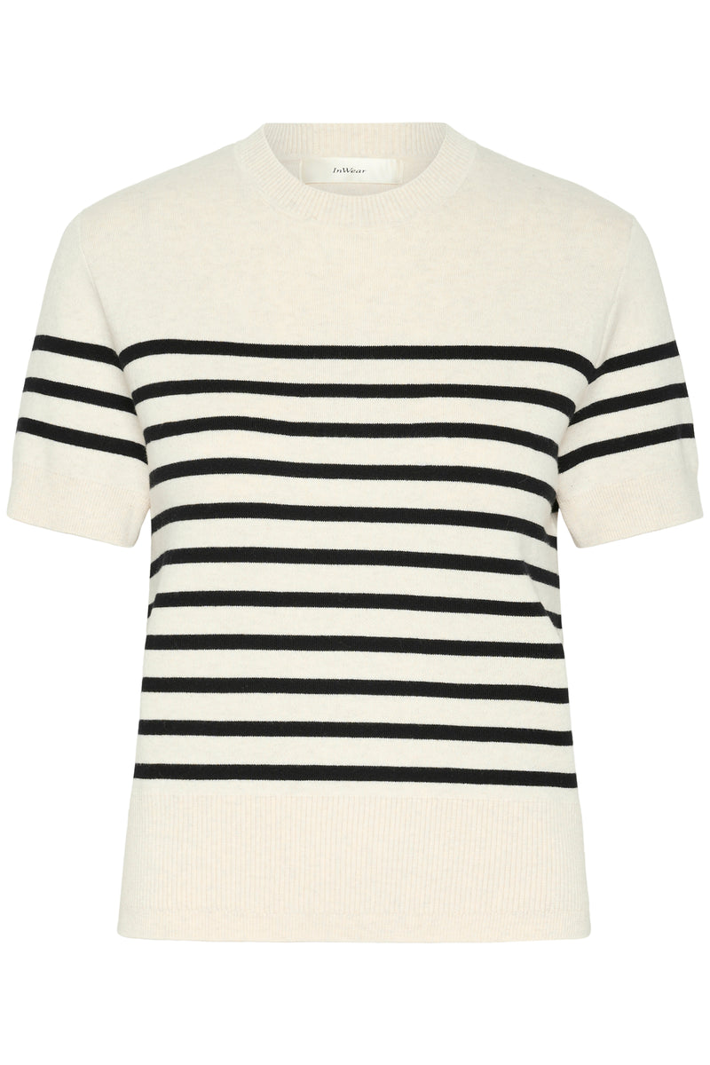 InWear WallislW Pullover 30110294 Sort/Sand 300667