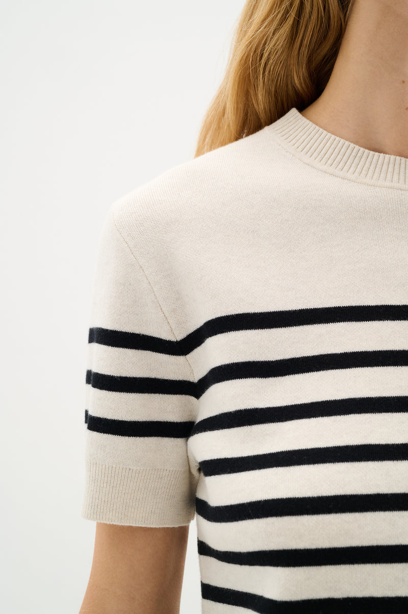 InWear WallislW Pullover 30110294 Sort/Sand 300667