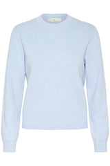 InWear WallislW O-Neck Pullover 30110296 Blå