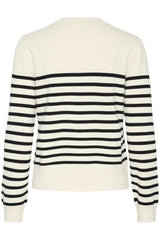 InWear WallislW O-Neck Pullover 30110296 Sort/Sand