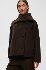 InWear PerryIW Short Coat R 30110807 Col. Chocolate