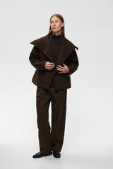 InWear PerryIW Short Coat R 30110807 Col. Chocolate