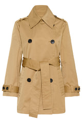 InWear HaloIW Short Trench 30112239 Col. Tannin