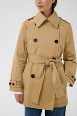 InWear HaloIW Short Trench 30112239 Col. Tannin