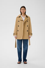 InWear HaloIW Short Trench 30112239 Col. Tannin