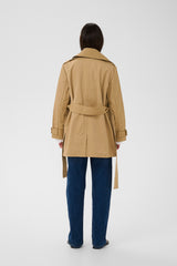 InWear HaloIW Short Trench 30112239 Col. Tannin