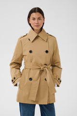 InWear HaloIW Short Trench 30112239 Col. Tannin