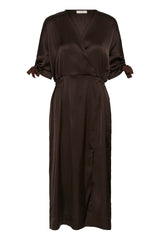 InWear LakeIW Fake Wrap Dress 30112368 Col. Brun