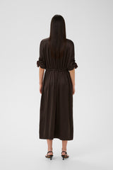 InWear LakeIW Fake Wrap Dress 30112368 Col. Brun