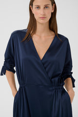 InWear LakeIW Fake Wrap Dress 30112368 Col. Navy
