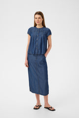 InWear EloiseIW Skirt 30112533 Col.Dark Blue denim